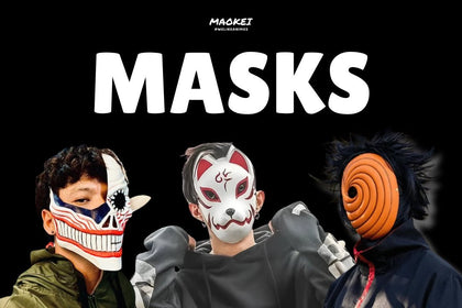 Anime Masks Collection - Stylish, Bold, Iconic Designs | MAOKEI