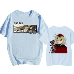 MAOKEI - 2023 Douma Demon Slayer T-Shirt - 1005005139779931-black-XS