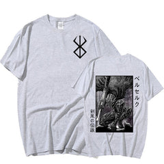 MAOKEI - Berserk Guts Big Swag T-Shirt - 1005003274983015-Black-XS