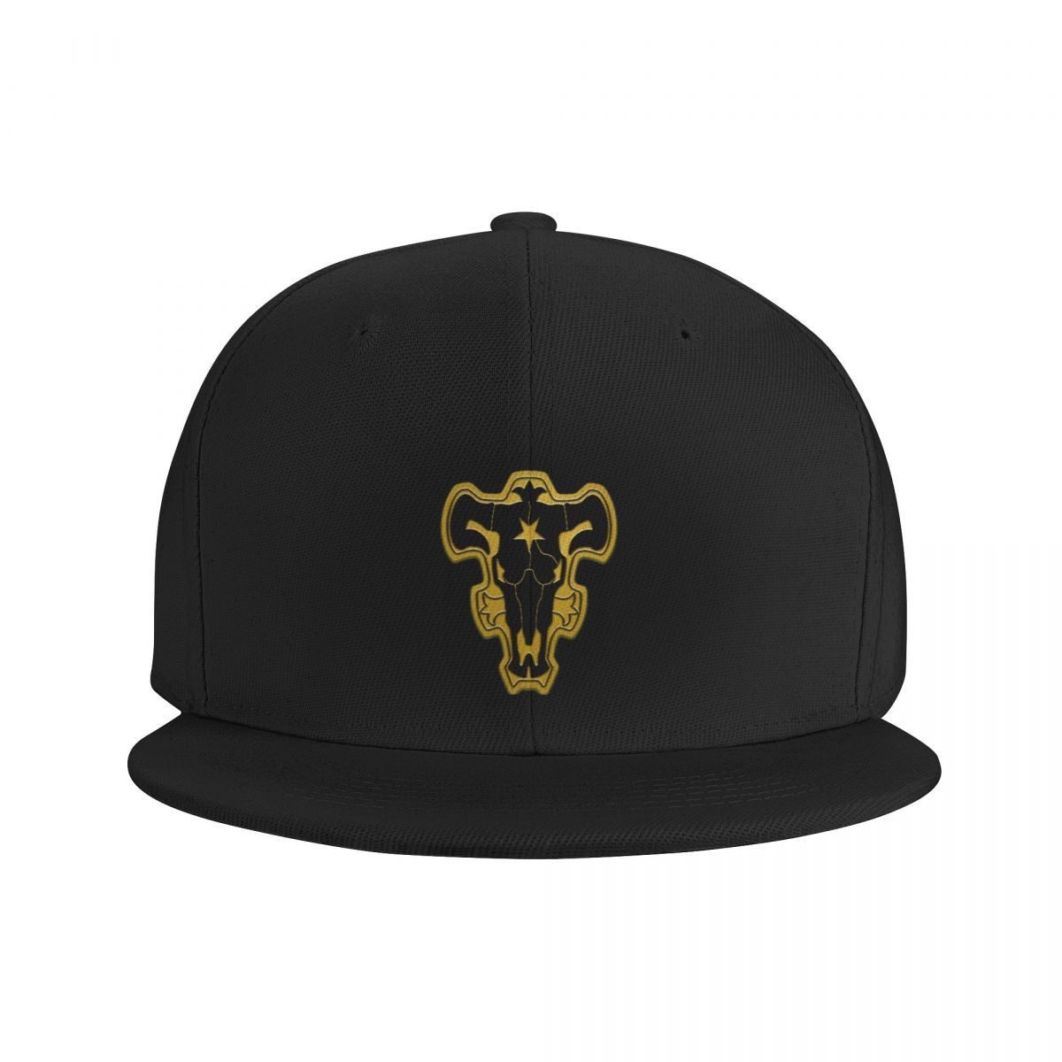 MAOKEI - Black Bulls Emblem Cap - 1005005107476806-White