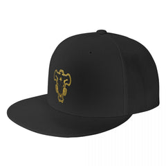 MAOKEI - Black Bulls Emblem Cap - 1005005107476806-White