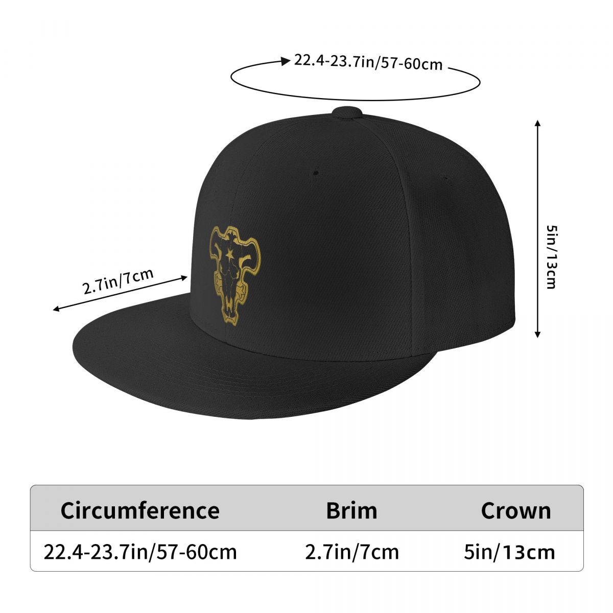 MAOKEI - Black Bulls Emblem Cap - 1005005107476806-White