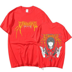 MAOKEI - Chainsaw Man Makima Spider T-Shirt - 1005004634559341-Black-XS