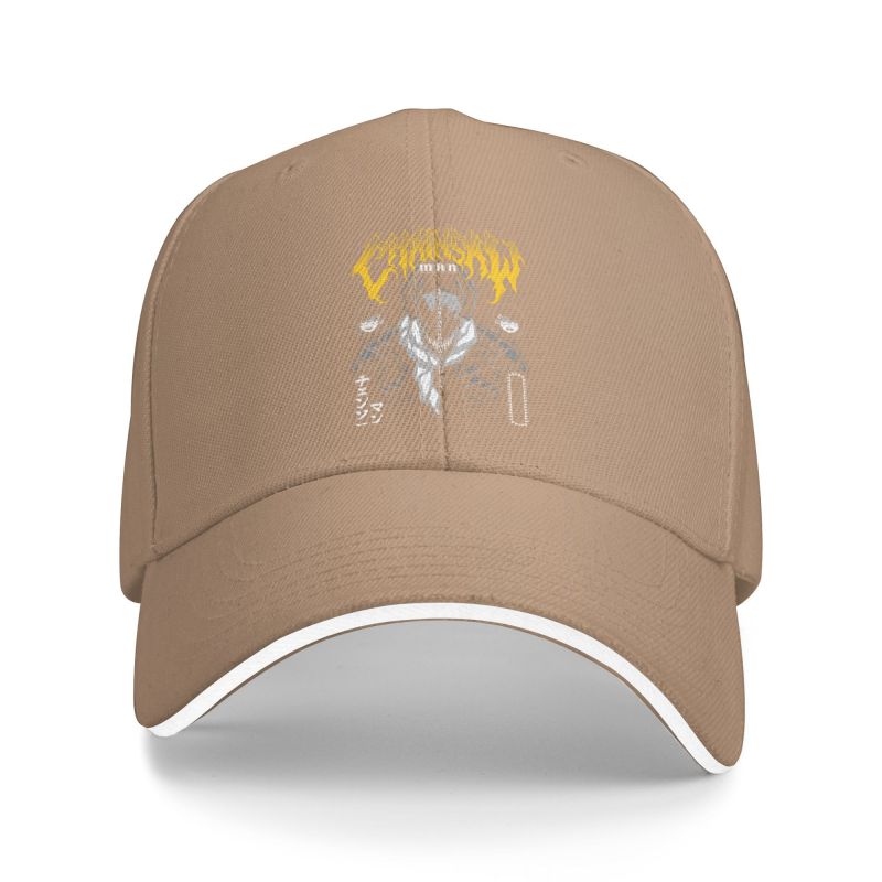 MAOKEI - Chainsaw Man Team Cap - 1005004586893710-Khaki-Baseball Cap