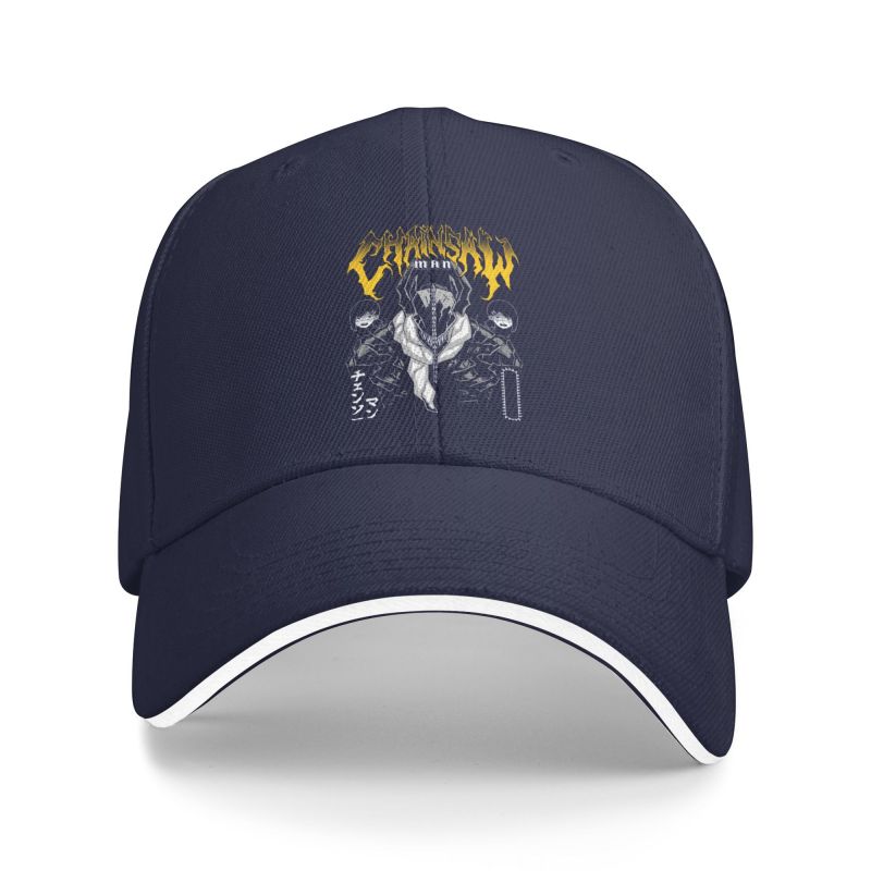 MAOKEI - Chainsaw Man Team Cap - 1005004586893710-Navy Blue-Baseball Cap