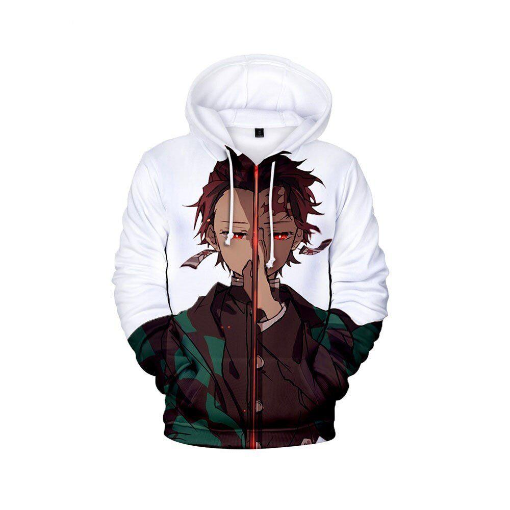 MAOKEI - Demon Slayer Kamado 3D Hoodie - 1005004896240512-WYA5699-XXS