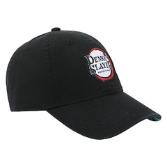 MAOKEI - Demon Slayer Official Emblem Bi-color Bi-side Baseball Hat - B0C887JYBC