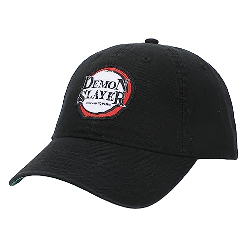 MAOKEI - Demon Slayer Official Emblem Bi-color Bi-side Baseball Hat - B0C887JYBC