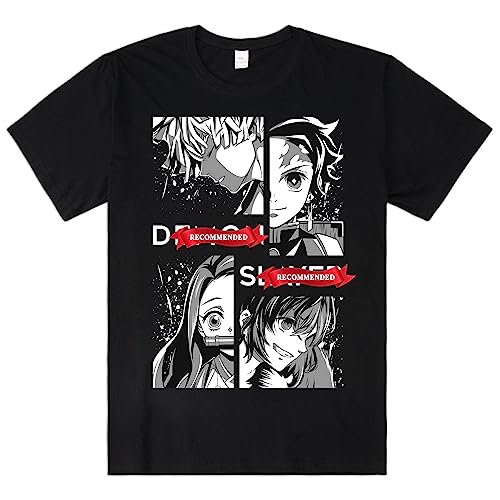 MAOKEI - Demon Slayer Tanjiro Team Uncover Deter Shirt - B0C7BFYCJG-CD