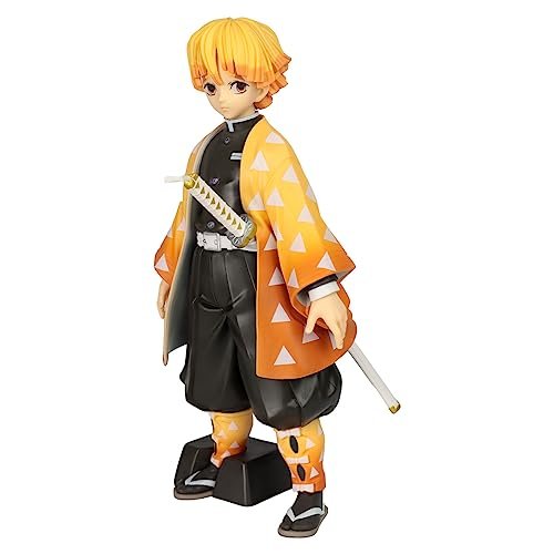 MAOKEI - Demon Slayer Zenitsu Agatsuma Classic Pose 2 Figure - B093F3TDPY