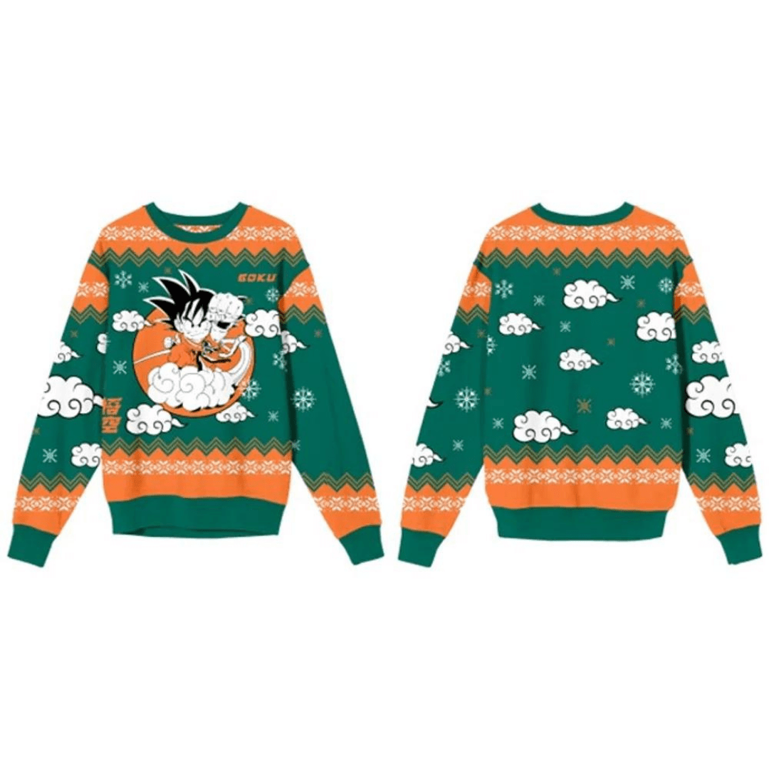 MAOKEI - Dragon Ball Z Goku Epic Christmas Sweater - Sweatshirt - 2