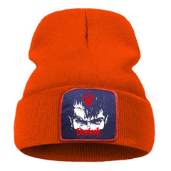 MAOKEI - Guts Berserk Best Style Beanie Multicolor - 1005004888357136-Orange-One Size