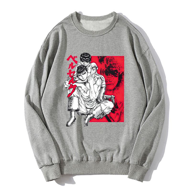MAOKEI - Guts & Casca Sweatshirt - 1005004814879660-bkack-XS