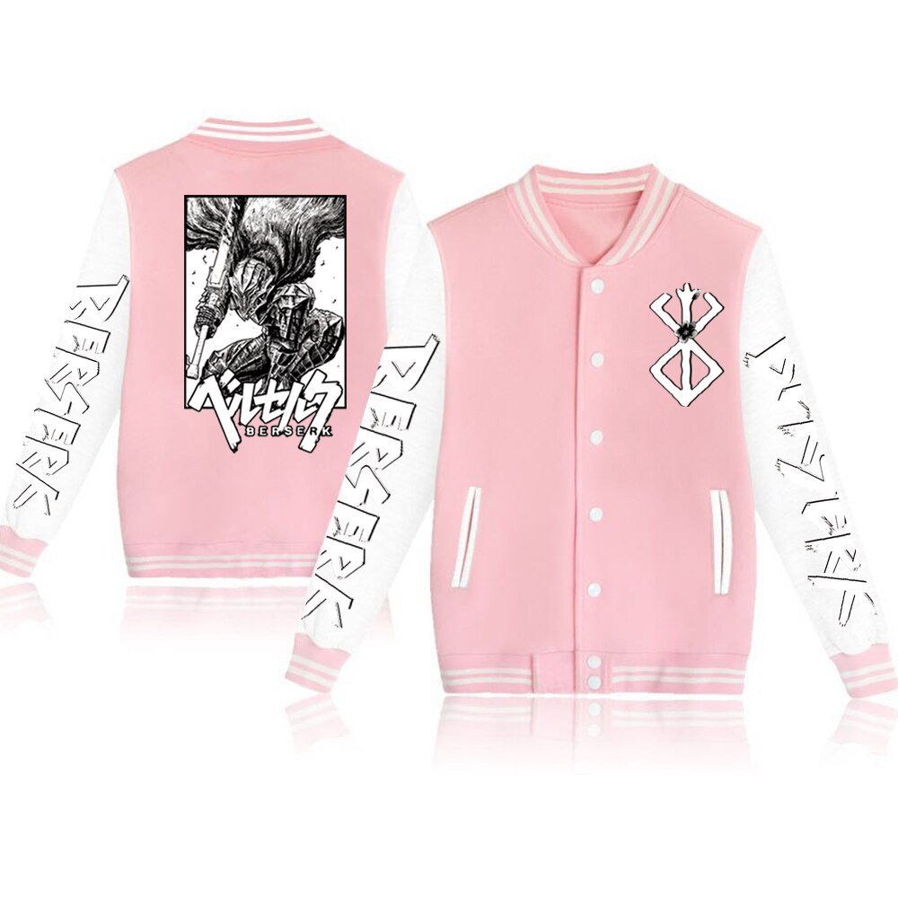 MAOKEI - Harajuku Guts Berserker Jacket - 1005004442324366-Black-XS