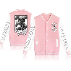 MAOKEI - Harajuku Guts Berserker Jacket - 1005004442324366-Black-XS