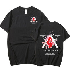 MAOKEI - HXH Anime Logo Japan Spring Shirt - 1005003042551658-Black-XS