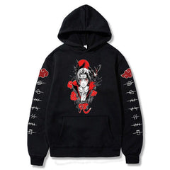 MAOKEI - Itachi Akatsuki Hoodie 3D - 1005004757795082-red cloud 10-S