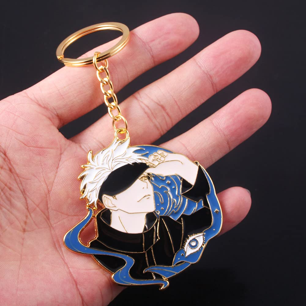MAOKEI - JJK Satoru Stylish Pose Keychain - B0CN49K1DT
