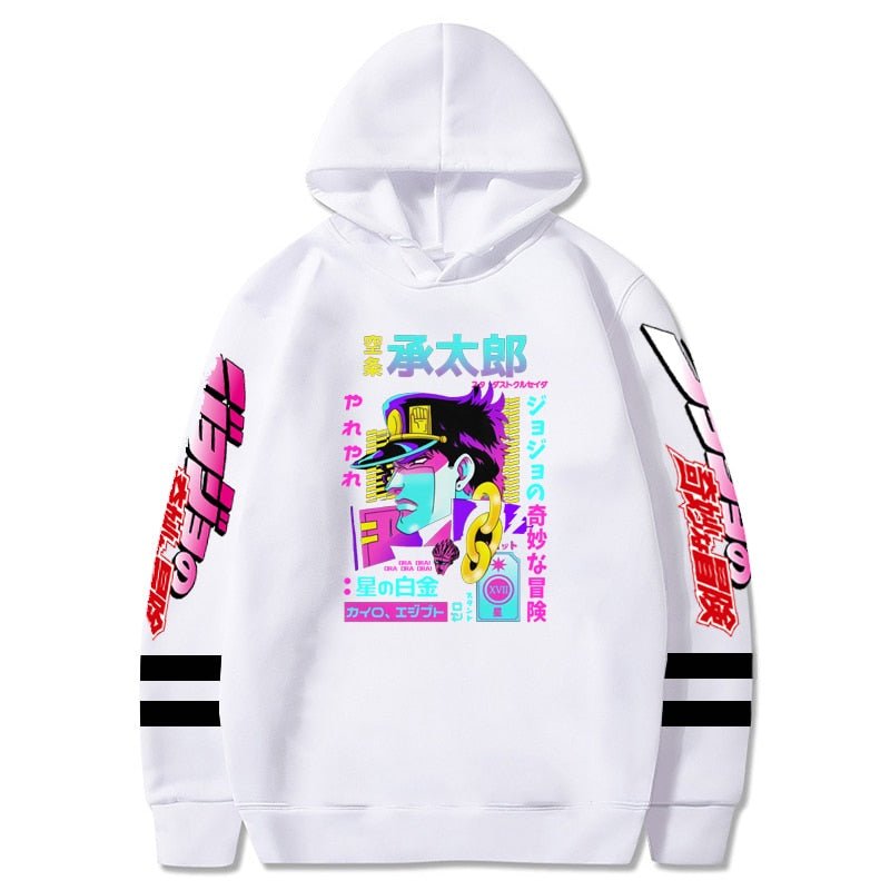 MAOKEI - JoJo Bizarre Jotaro Long Sleeve Hoodie - 1005003246724838-Black 1-XS