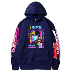 MAOKEI - JoJo Bizarre Jotaro Long Sleeve Hoodie - 1005003246724838-Black 1-XS