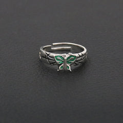 MAOKEI - Jolyne Cujoh Butterfly Ring - 1005004958651309-Resizable-Jolyne Cujoh