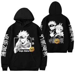 MAOKEI - Jujutsu Kaisen Satoru Gojo & Itadori Best Hoodie - B0CKMXZJK1