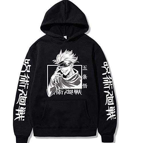 MAOKEI - Jujutsu Kaisen Satoru Gojo Stylish Hoodie - B092DPL2Y5