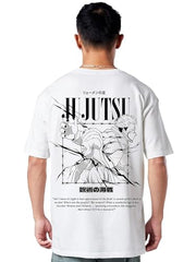 MAOKEI - Jujutsu Kaisen Sukuna Epic Anime Kanji T-Shirt - B0CHP42C31