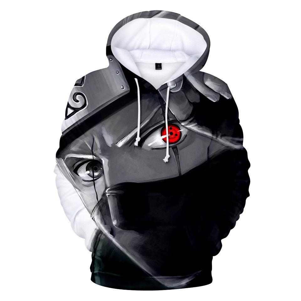 MAOKEI - Kakashi Sharringan Hoodie - 1005004864748096-H-XXS