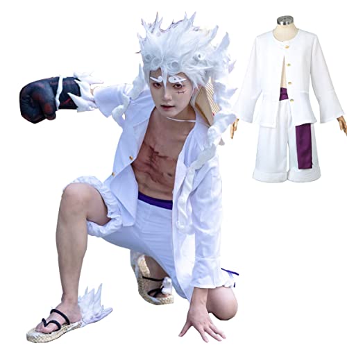 MAOKEI - Luffy Nika Style Cosplay Costume - B0BTHGWKDC
