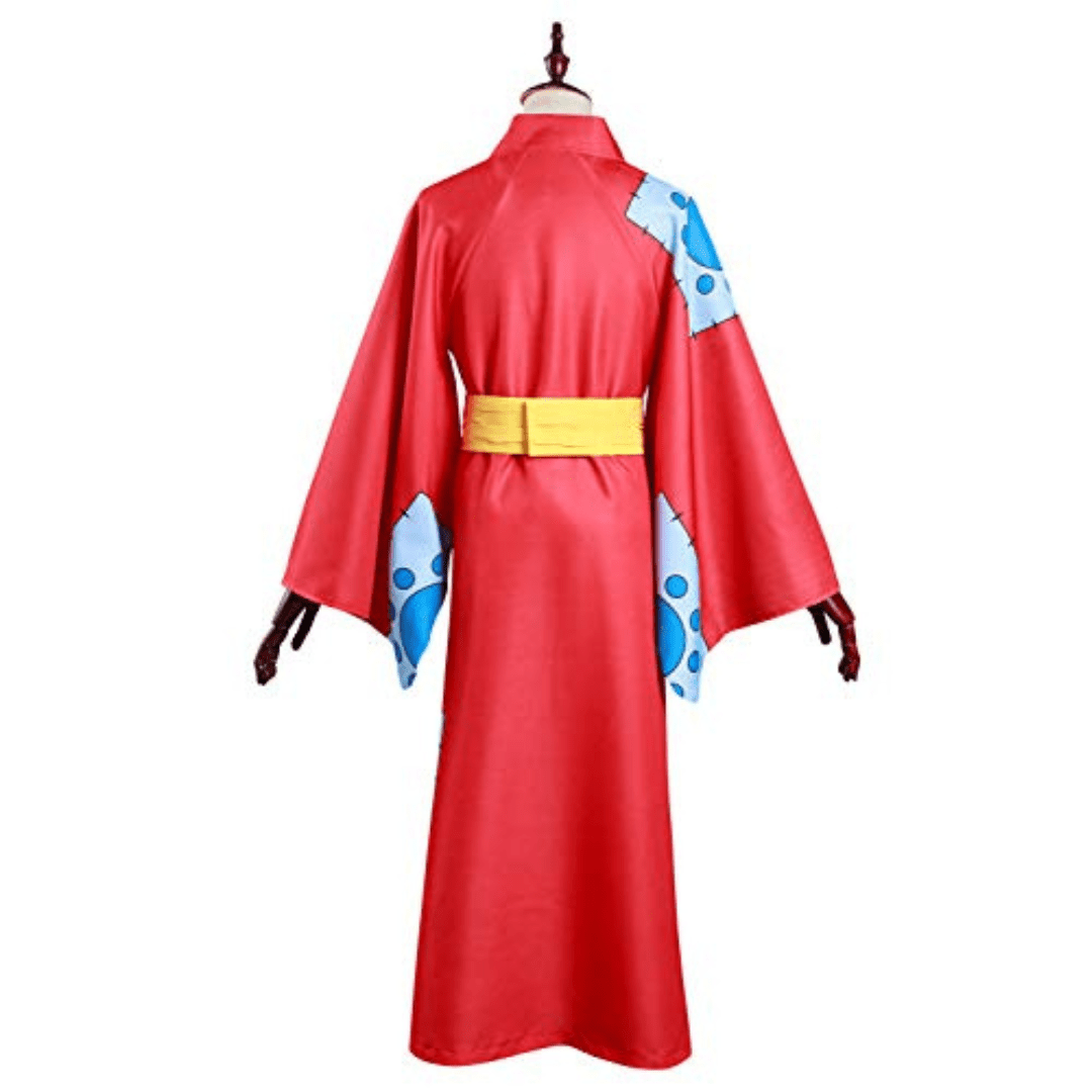 MAOKEI - Monkey D Luffy Wano Kimono Style Cosplay - B08RDJ3D2Y