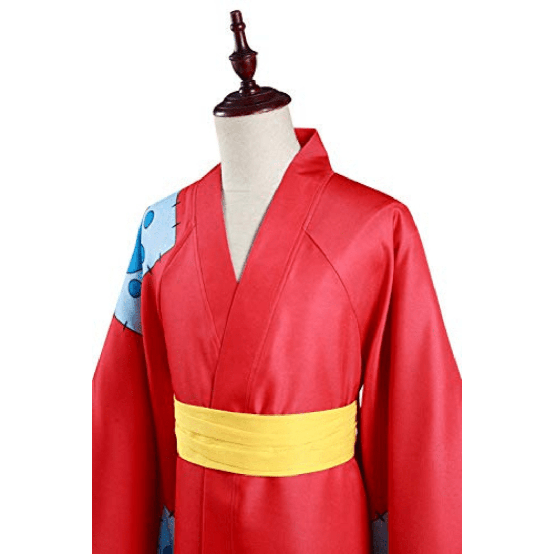 MAOKEI - Monkey D Luffy Wano Kimono Style Cosplay - B08RDJ3D2Y