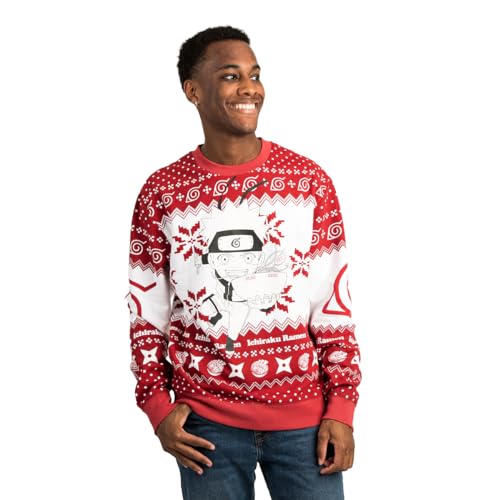 MAOKEI - Naruto Ichiraku Ramen Style 5 Sweater - B0CK6V5ZZ4