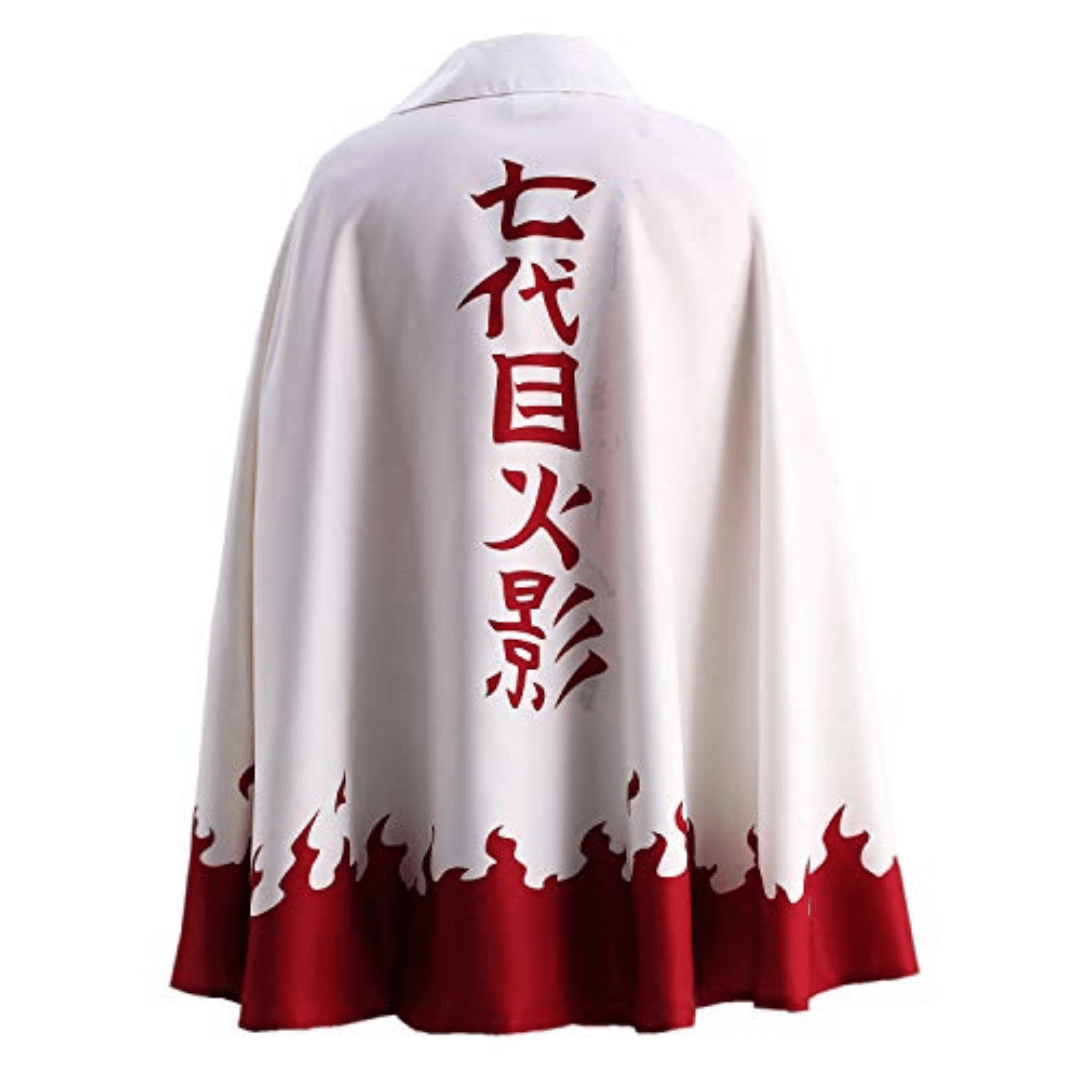 MAOKEI - Naruto Uzumaki 7th Hokage Cloak Cosplay Costume - B07FDTKNTD
