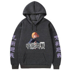 MAOKEI - Nobara Simple Hoodie - 1005004773588123-Black-S