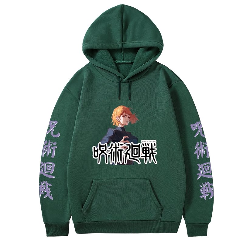 MAOKEI - Nobara Simple Hoodie - 1005004773588123-Black-S