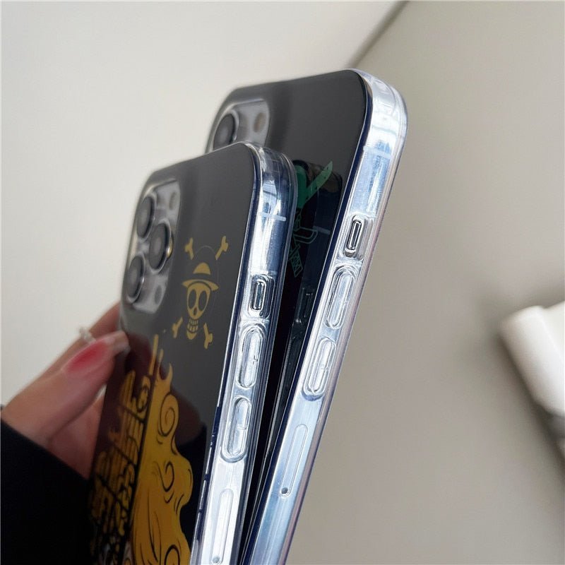 MAOKEI - One Piece Luffy Sun Gold Phone Case - 1005004647260514-81522-A-IPhone 11 pro max