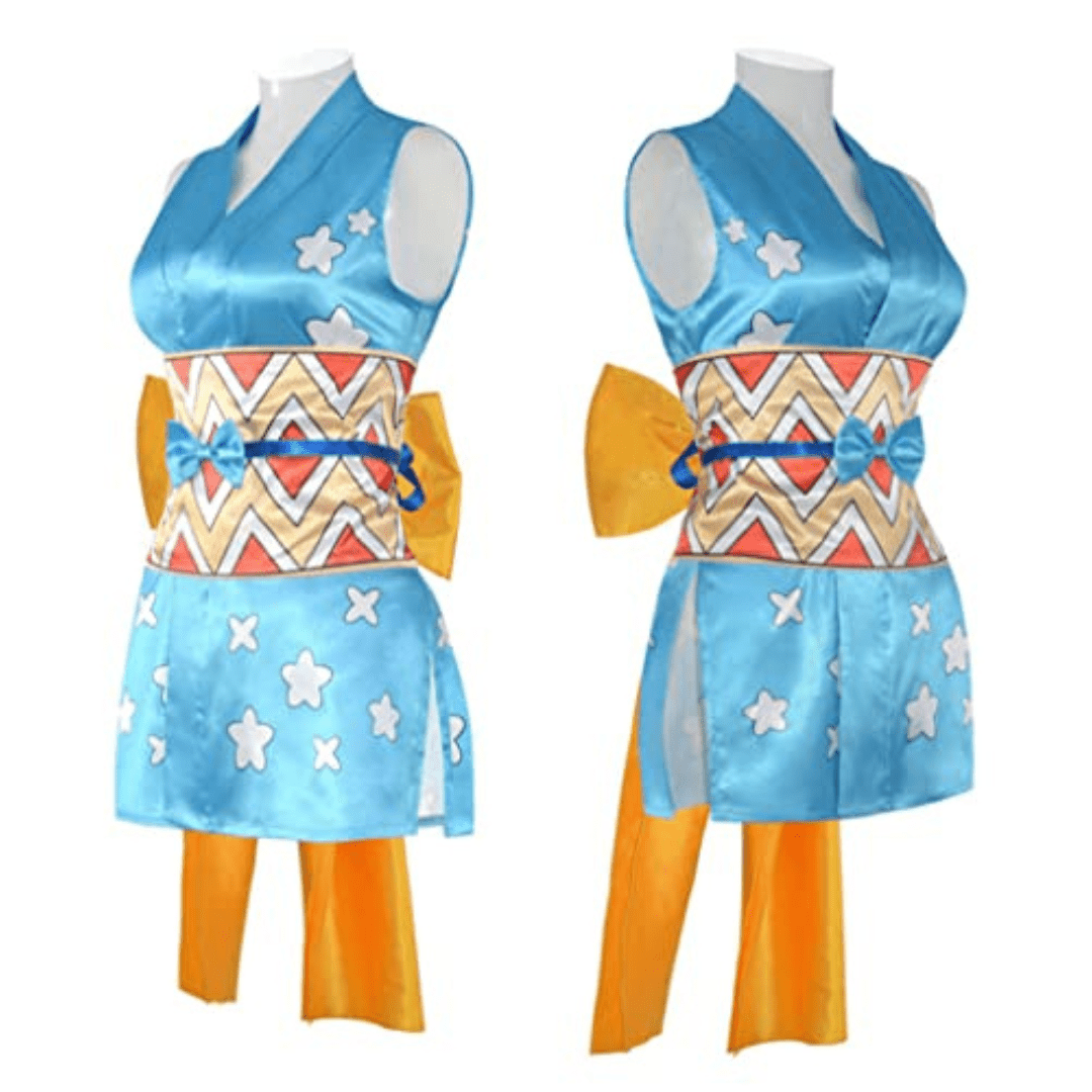 MAOKEI - One Piece Nami Wano Style Cosplay Costume - B09YTYGXXP