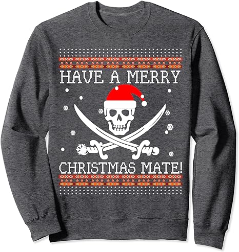 MAOKEI - One Piece Pirate Emblem Christmas Sweater - B07HM5R4P3