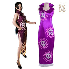 MAOKEI - One Piece Queen Boa Hancock Full Cosplay Costume - B0BTP2KWBK