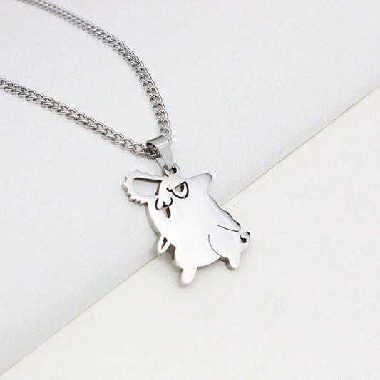 MAOKEI - Pochita Chainsaw Man Stainless Steel Necklace - 1005004933609629-Style1