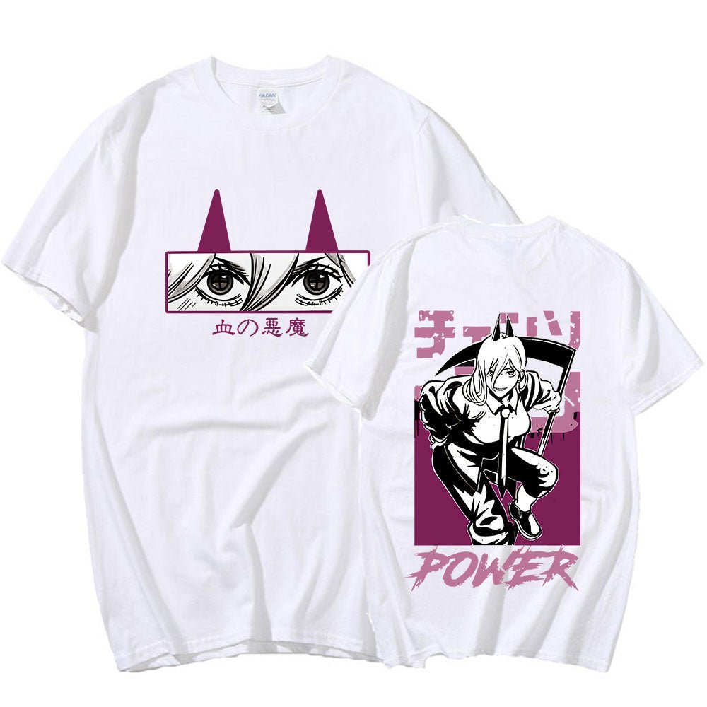 MAOKEI - Power Classic Style Shirt - 1005005124460456-White-XS