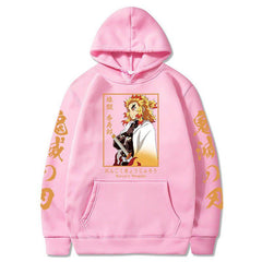 MAOKEI - Rengoku Calm Standard Style Hoodie - 1005003493619590-Black-XS