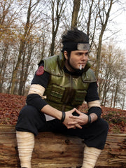 MAOKEI - Sarutobi Asuma Official Full Cosplay Costume - B09NSRLKHG