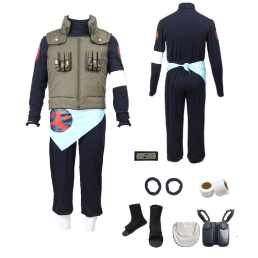 MAOKEI - Sarutobi Asuma Official Full Cosplay Costume - B09NSRLKHG