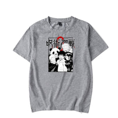 MAOKEI - Satoru & Yuta Team Summer Style Shirt - 1005003718060177-Gray-XS