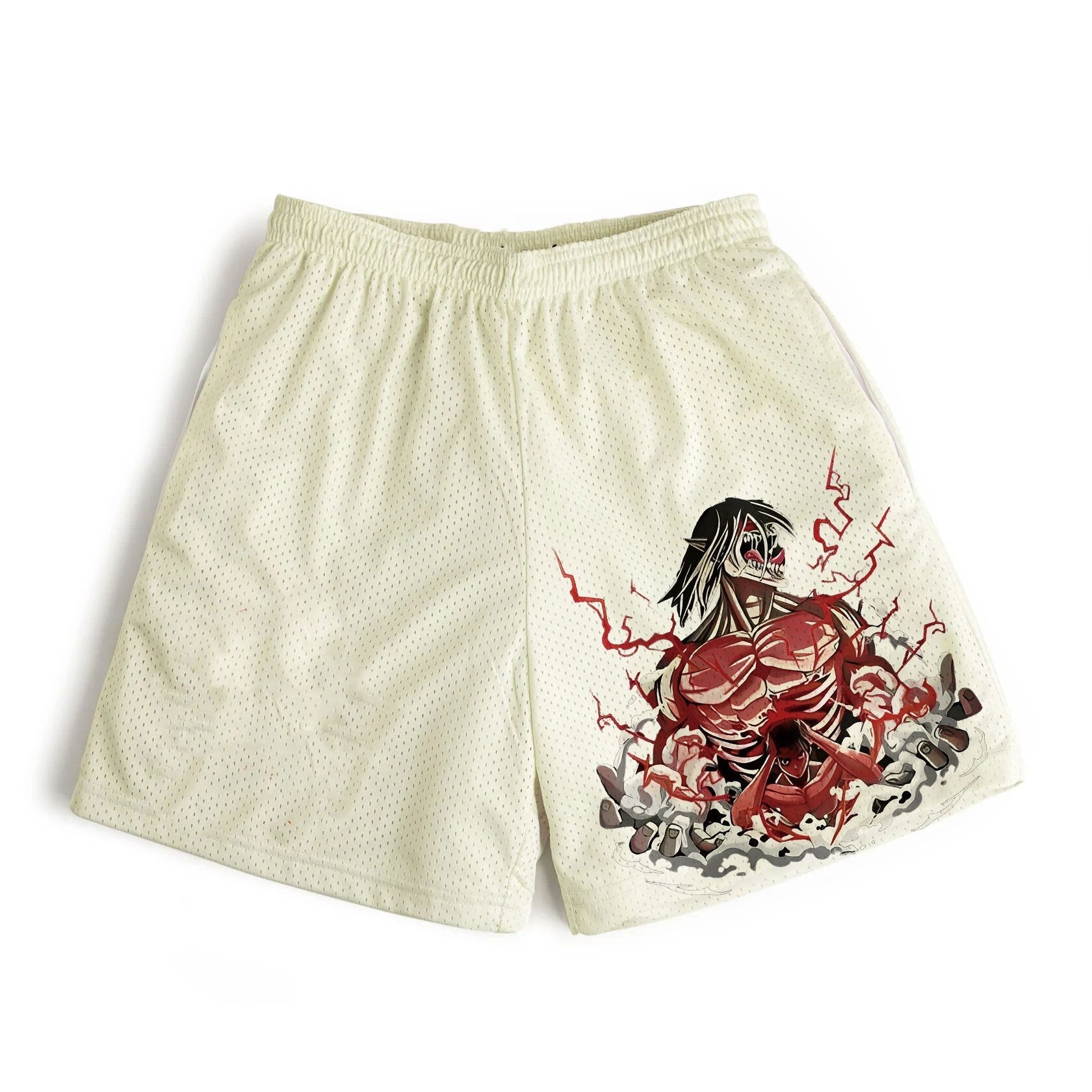 MAOKEI - SNK Eren Summer Beach Short - 1005004770480698-beige1-S