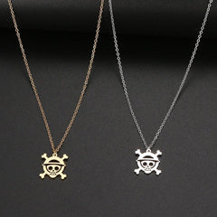 MAOKEI - Stainless Steel One Piece Necklace - 1005003304871581-Silver-45cm