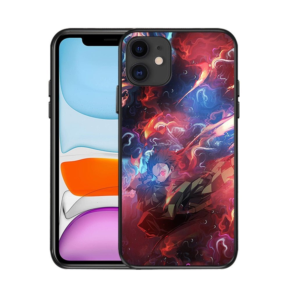 MAOKEI - Tanjiro Breath of The Flame Phone Case - 1005003951988014-24222-4-IPhone 12pro max