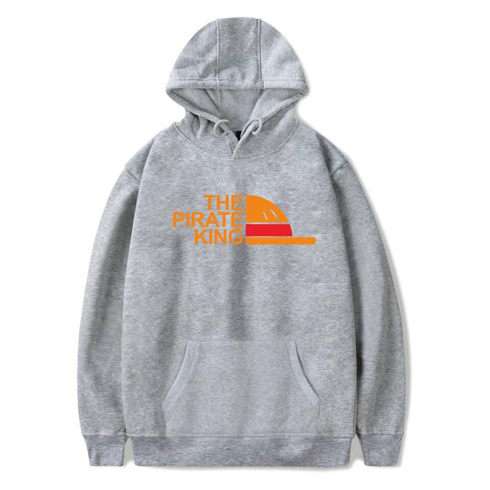 MAOKEI - The Pirate King Style Hoodie - 32914071968-Black-S